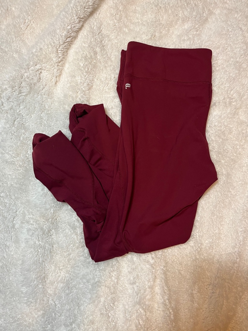 Fabletics Burgundy PureLuxe Leggings